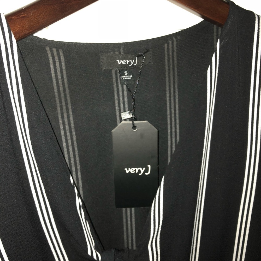 🎱VERY J STRIPEDJUMPSUIT🎱 - Picture 5 of 6